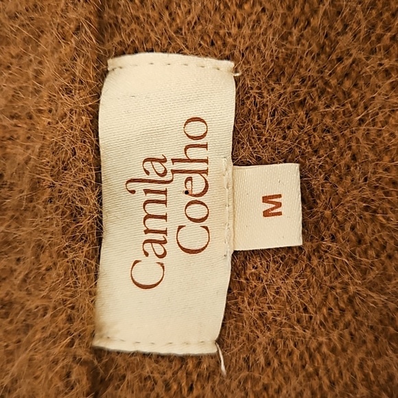 💕CAMILA COELHO💕 Jaelyn Pullover ~ Toffee Brown Medium - Picture 15 of 16